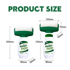 Custom Label Large Roller Paint Wall Stain Repair Renovation Paint Water-Based Odorless Self-Brushing Roller Latex Paint