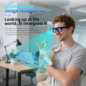 Hot Sale G10Smart Glasses AI Translation AI Intelligent Object Recognition Intelligent Navigation Wearable1080P High Definition Shooting