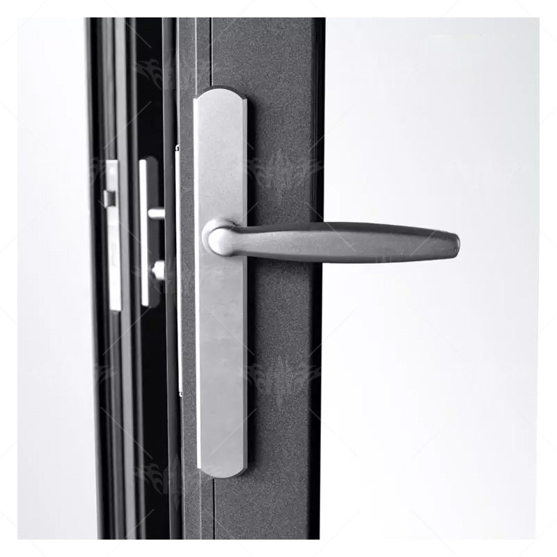 Bulk Bifold Doors Aluminium Folding Patio Glass Sliding Folding Patio Doors French Exterior Entry Door - 图片 4