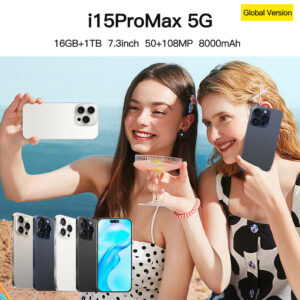 i15Promax Mobile Phone4G All Netcom6+128G Smartphone6.8Wholesale of High-Definition Large Screens