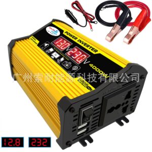 Legend Second Generation Car Inverter300W 12V Turn220V/110V With voltage display inverter