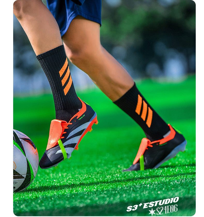 World Cup Football Shoes Men's New Style Grassland Competition AG Spike TF Broken Nails Adult Youth Student Sports Training - 图片 30