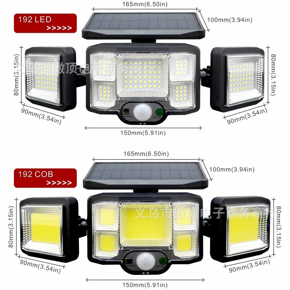 Solar Light Outdoor Waterproof Wall Light LED Split Sensor Light Motion Sensor Light Courtyard Light Garden Lamp - 图片 3