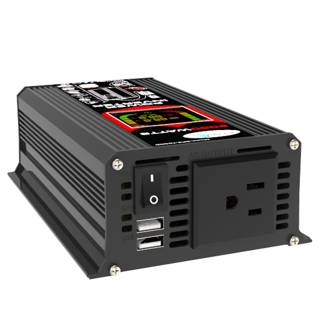 Export Car Inverter500W 12V Turn110V 220V Smart Display car inverter - 图片 9