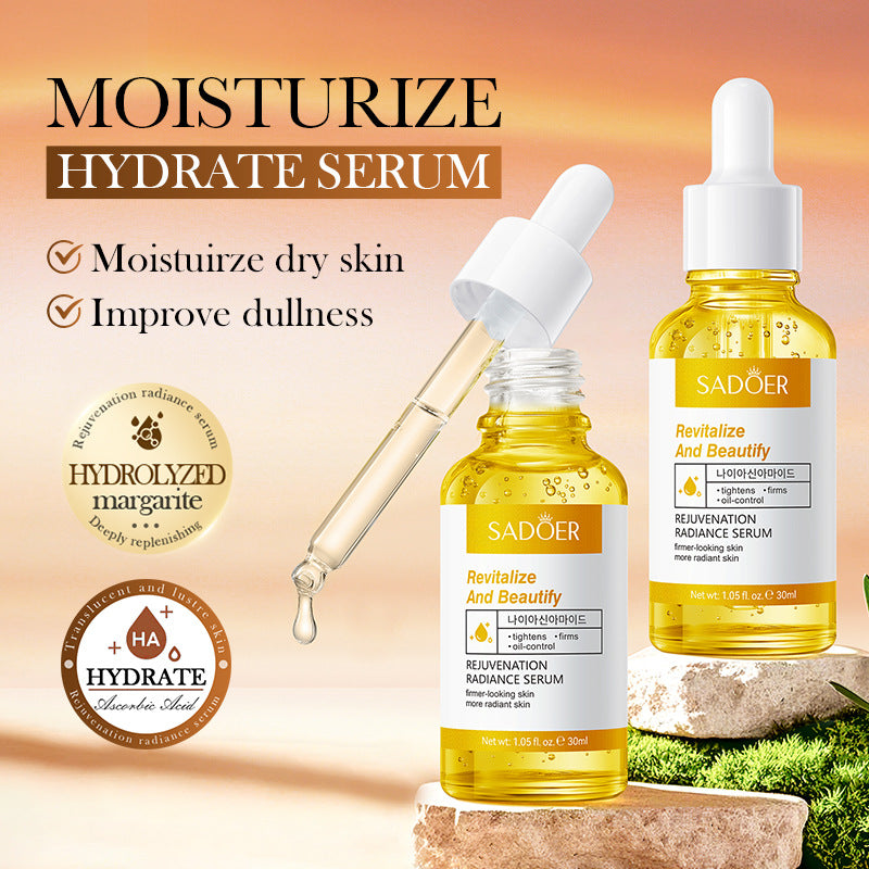 Skin Rejuvenation and Brightening Serum SADOER Moisturizing and Hydrating Essence Gel Cross-Border Wholesale