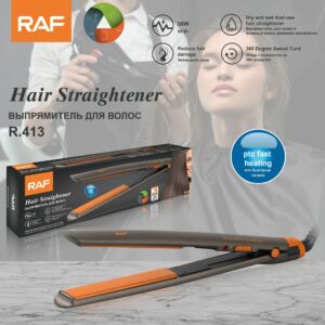 Hair Straightening Iron Portable Hair Curler for Dormitory and Home Use, Fluffy and Easy to Carry, Multifunctional Curling Iron