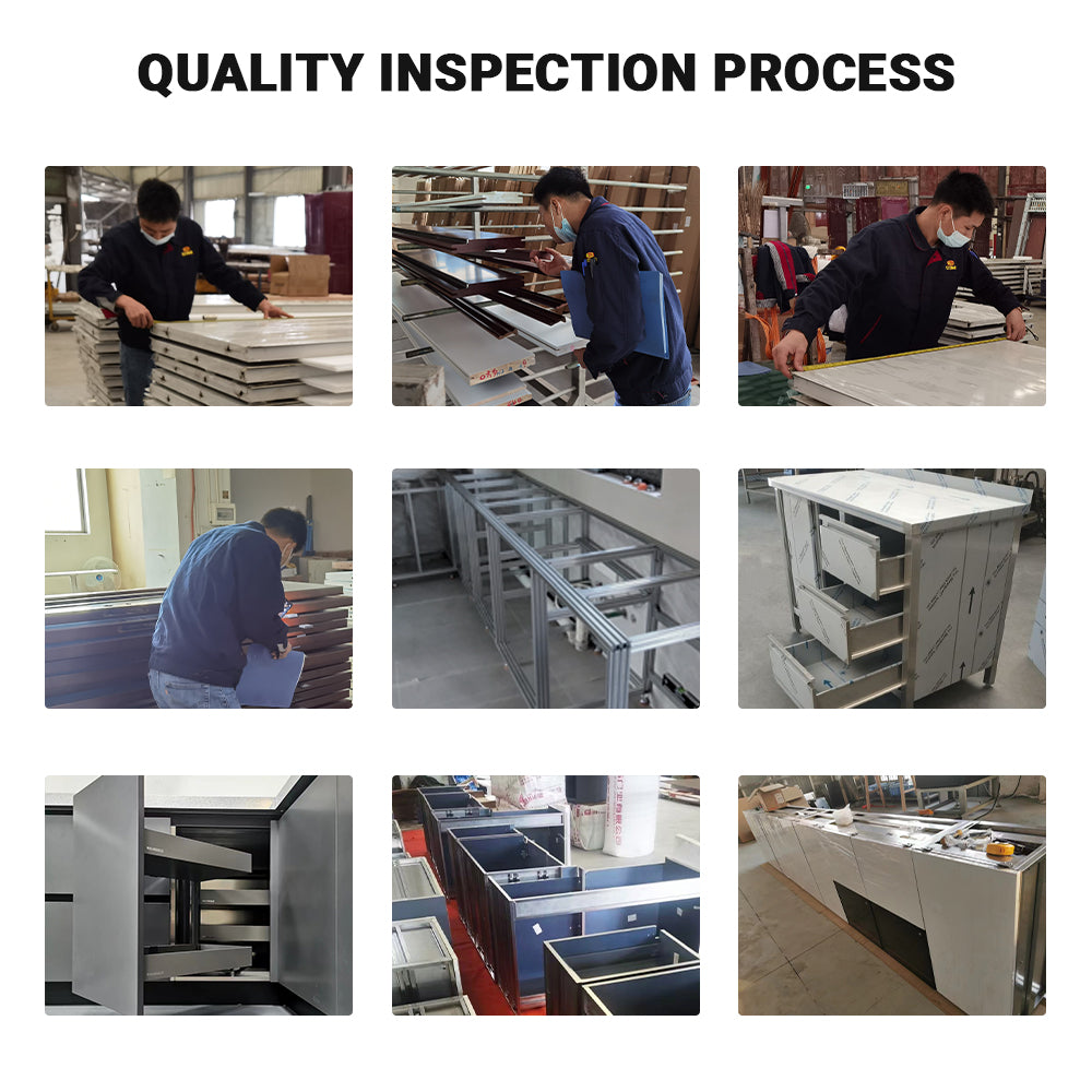 NEW Design Stainless Steel Kitchen Cabinet From China Initiating Kitchen Manufacturer in FoShan - 图片 3