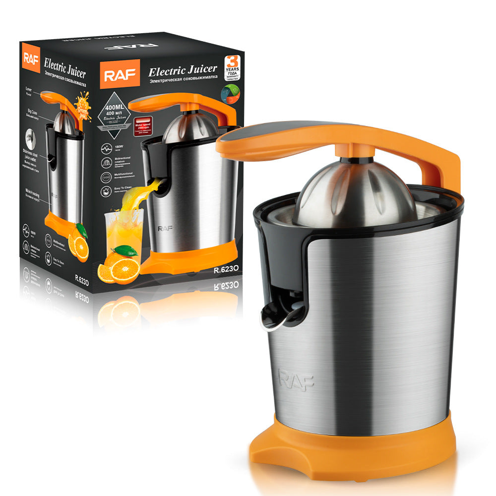 RAF EU Standard Freshly Squeezed Electric Orange Juicer Original Freshly Squeezed Pure Fruit Orange Juicer Fully Automatic Household Separator - 图片 14