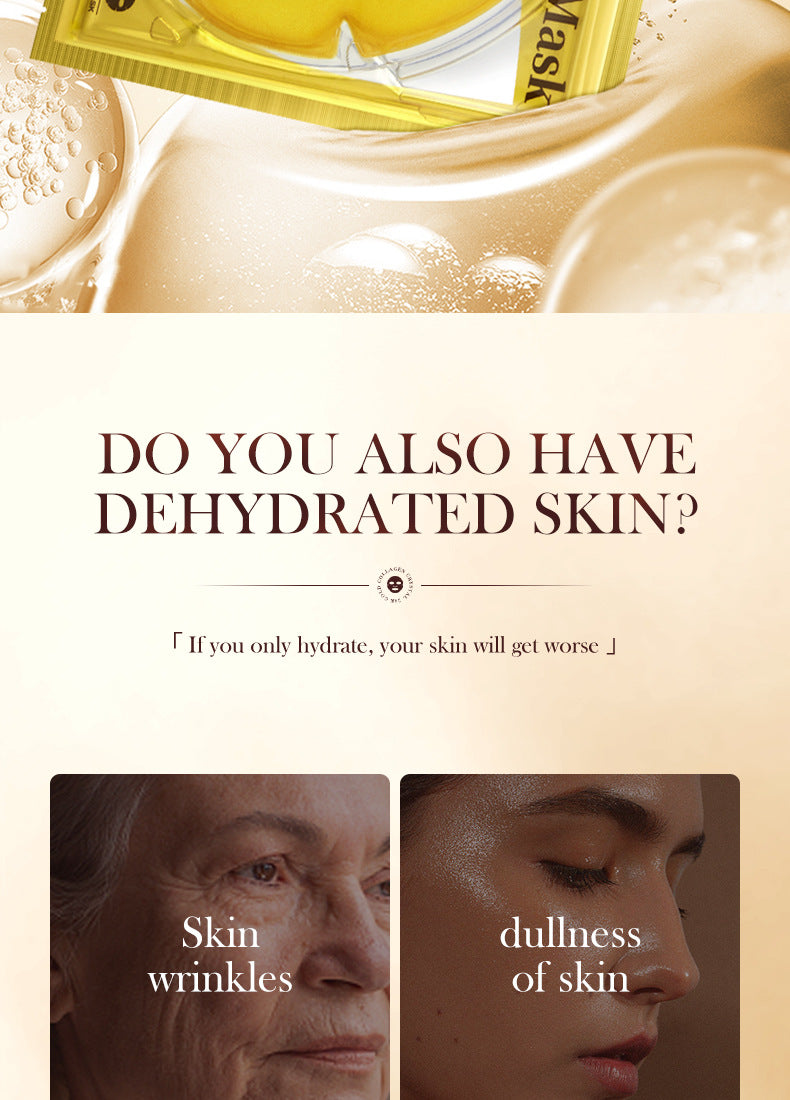 24k Gold Collagen Mask60gSADOER Crystal Hydrating Moisturizing Mask Cross-Border Wholesale - 图片 8