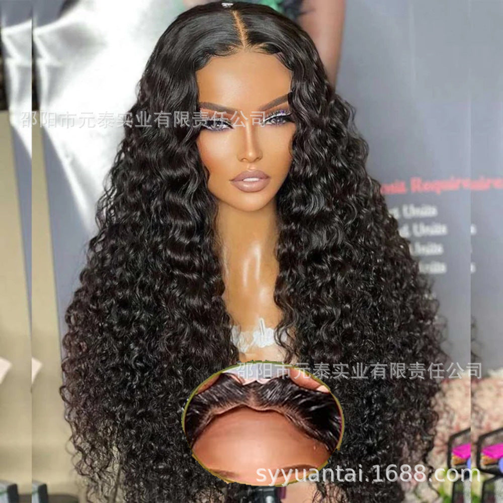 Allove Highlight Ombre Hair Invisible 13x4 Lace Front Wig - 图片 7