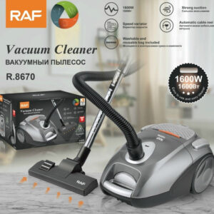 RAF Vacuum Cleaner Household Vacuum Cleaner for Bedroom and Living Room, Powerful Carpet Vacuum Cleaner with High Suction, Handheld Type