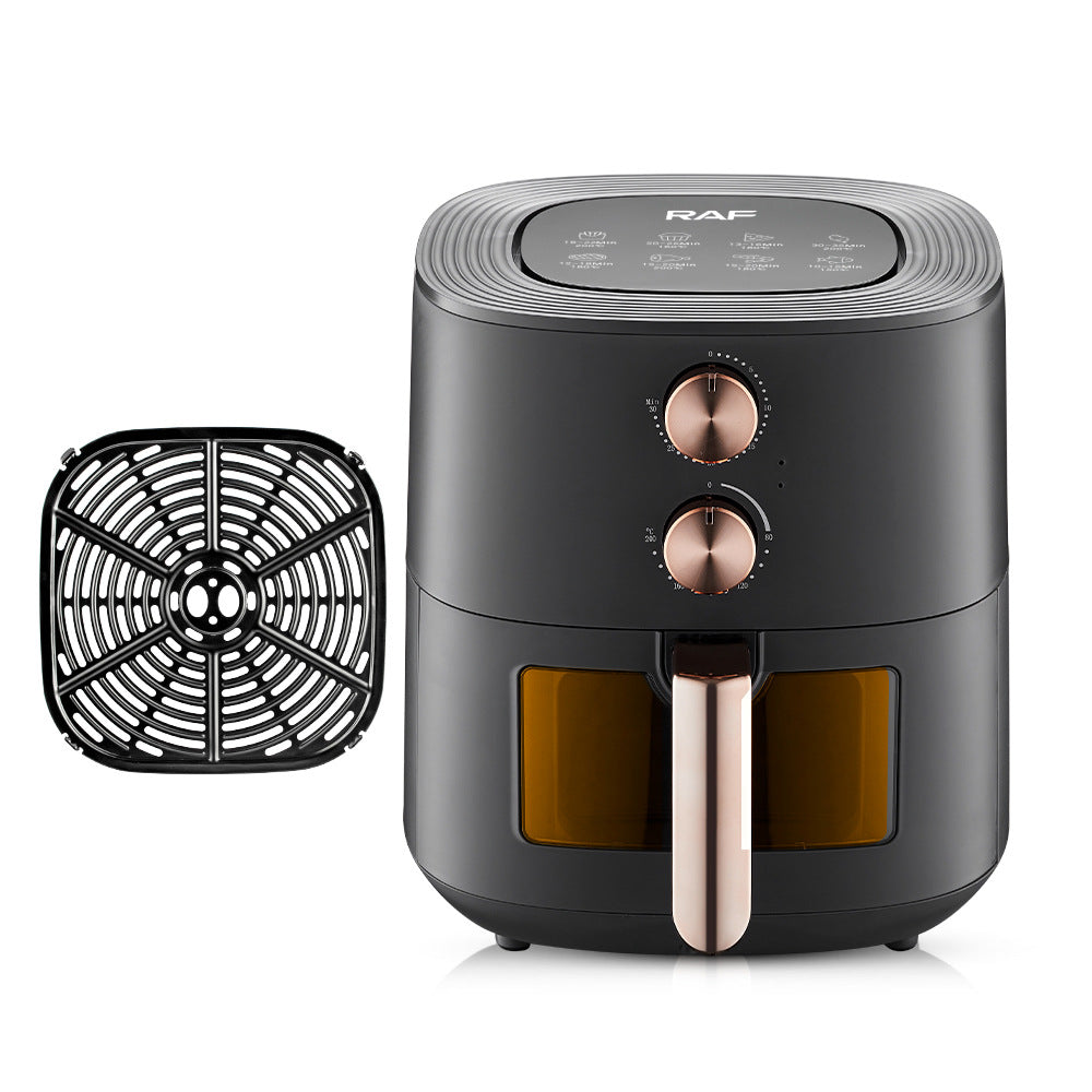 RAF European style air fryer for home use with large capacity Multifunctional Smart French Fries Visual Air Fryer 7.2L - 图片 5