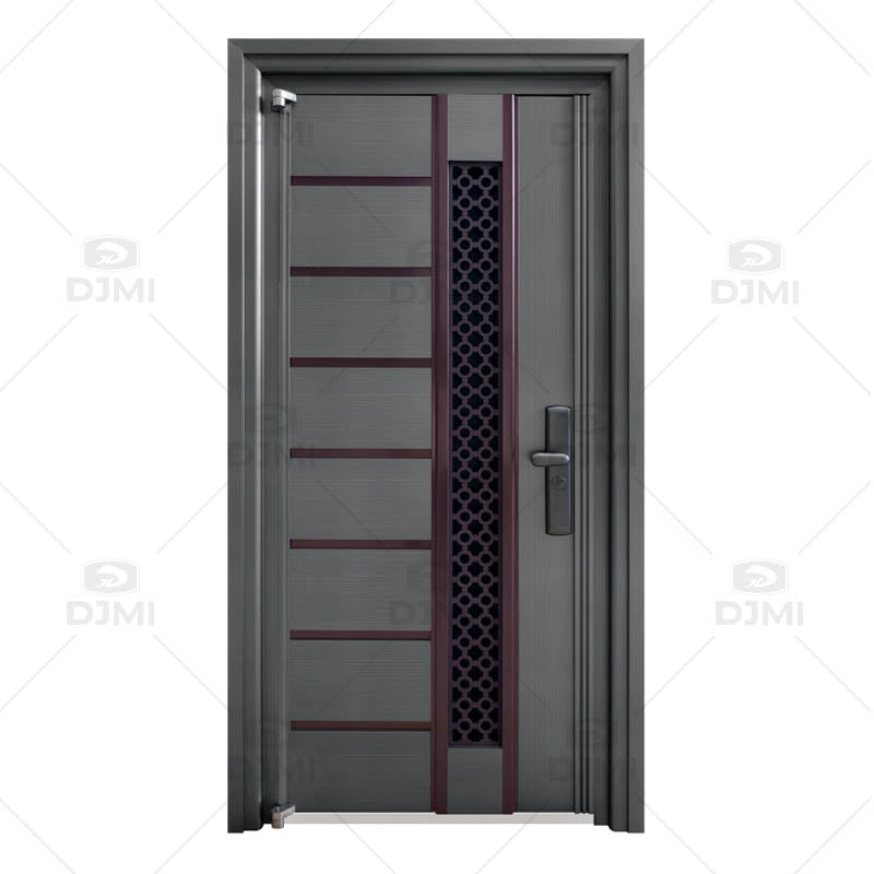 Luxury Design Security Doors Exterior Steel Custom Steel Main Door Villa House Security Steel Door - 图片 5