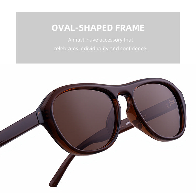 2025New European and American Fashion Polarized Sunglasses for Women, High-end Ultra-light Sun Protection Sunglasses for Women, Trendy for Fishing and Driving - 图片 19