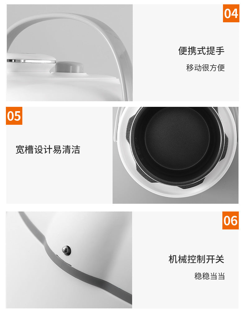 Internet Celebrity Style Small Household Rice Cooker2People1.8L Quick Cooking Automatic Pressure Cooker Smart Micro Pressure Cooker - 图片 30