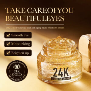 24K Gold Eye Cream ZOZU Hyaluronic Acid Improves Dark Circles and Eye Wrinkles  Wholesale