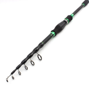 One-piece Straight Handle Telescopic Lure Rod Ultra-short Ultra-light Bass Rod Carbon Fiber Vibration Lure Rod lure