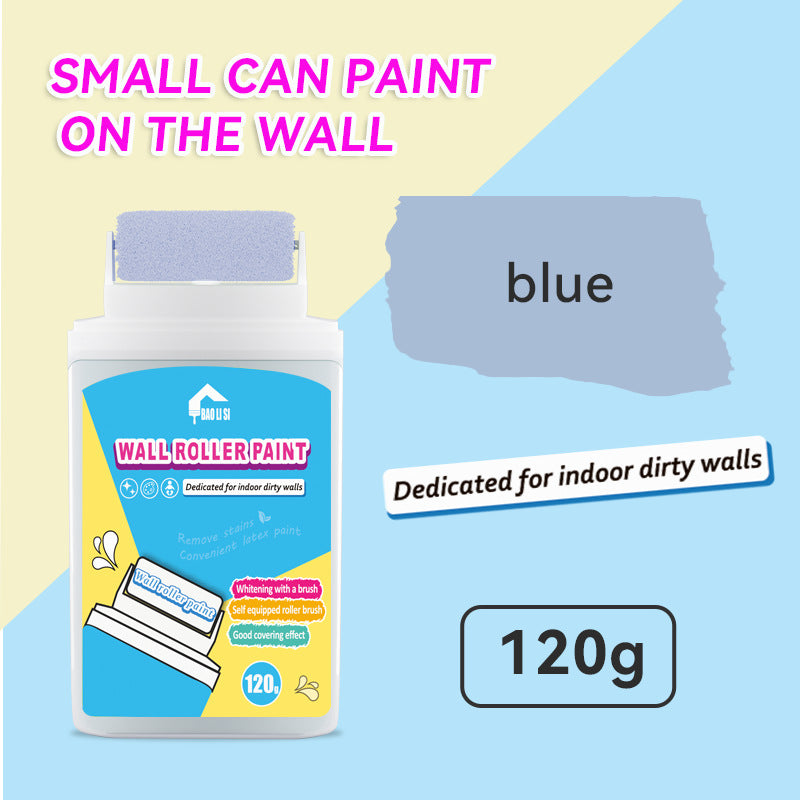 Wall Small Roller Brush Paint Cocoa Roller Dirty Graffiti Renovation Color Change Latex Paint Portable Water-Based Interior Wall Paint - 图片 9
