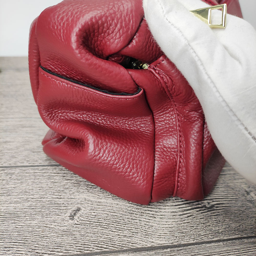 Mom's Handbag for Women2025New Genuine Leather Crossbody Bag Large Capacity Luxury Top Layer Cowhide Versatile for Middle-aged - 图片 18