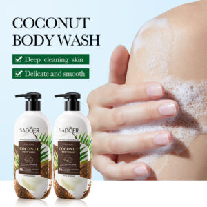 Fruit Body Wash400ml SADOER Coconut Cleansing Avocado Shower Milk  Foreign Trade Wholesale