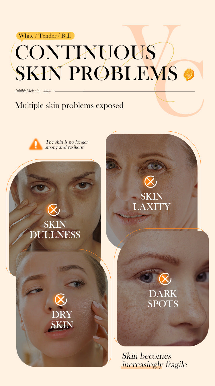 Dimension C Face Cream Moisturizing Repair Brightening Skin Tone Lazy Face Cream Lifting Firming Pore Minimizing VC Essence cream - 图片 7