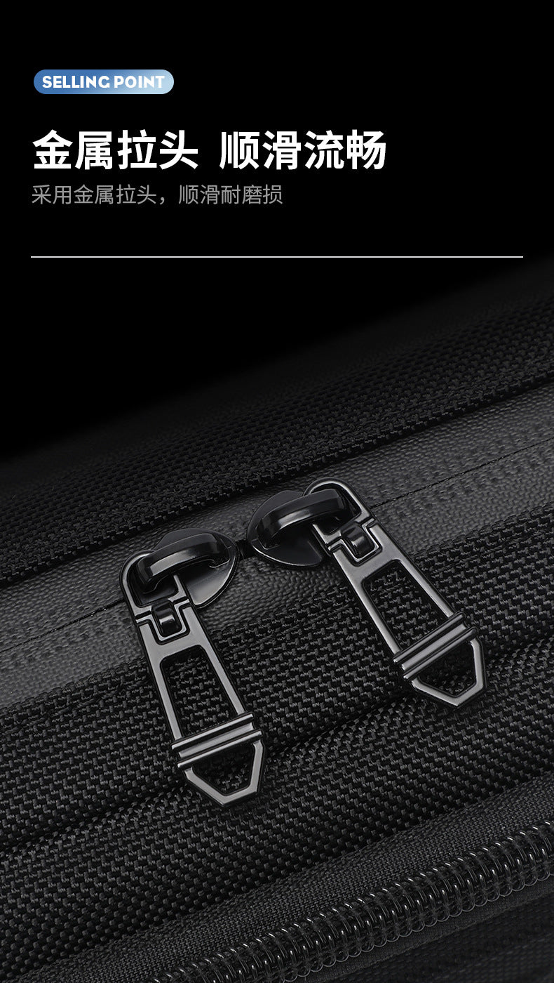 ozuko Men's Clutch Bag Multi-Functional Portable Small Crossbody Bag Travel Commute Lightweight Trendy Brand Storage Men's Bag - 图片 13