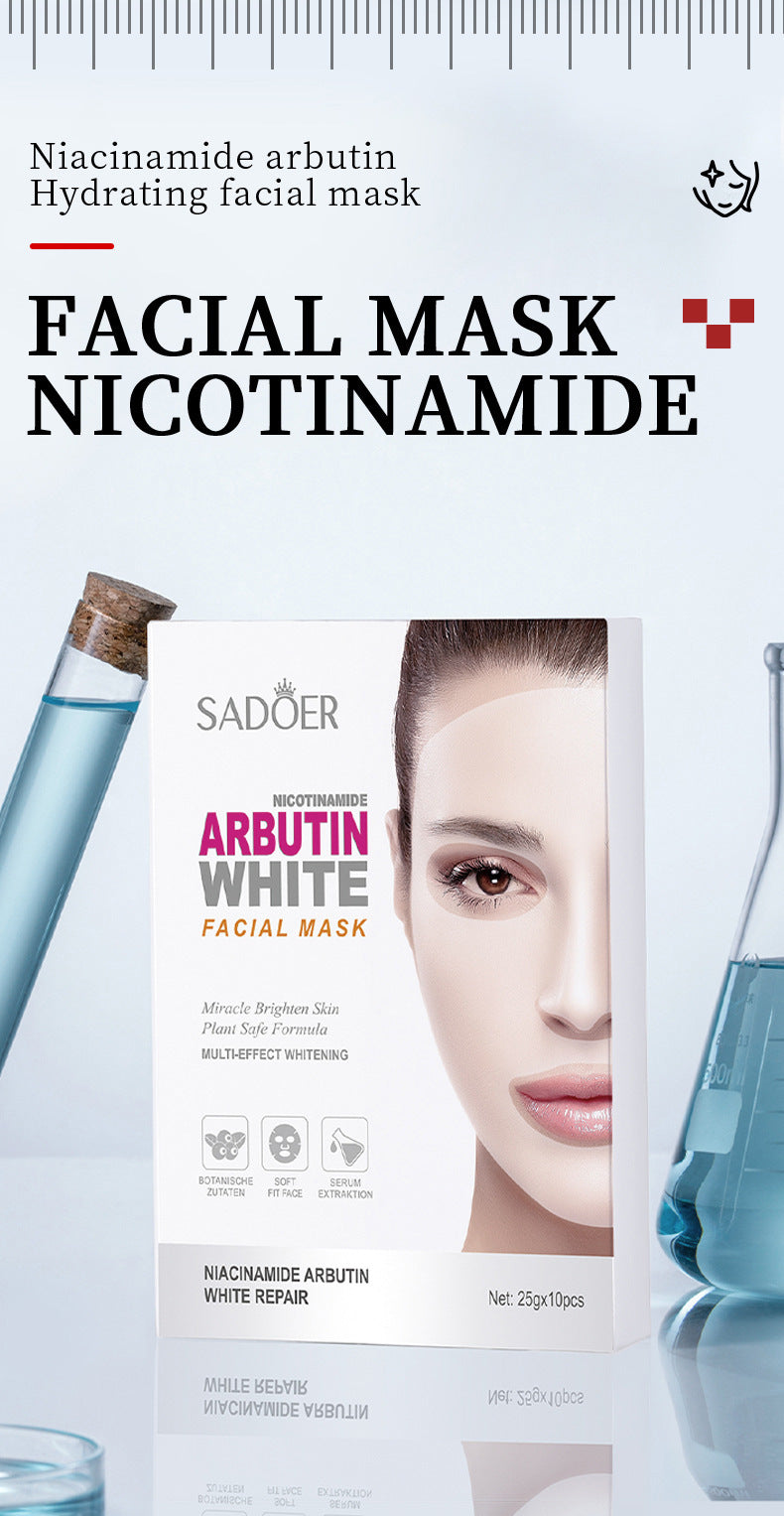 Niacinamide Arbutin Set SADOER Whitening, hydrating, and moisturizing skincare products wholesale - 图片 50