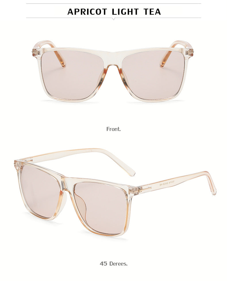 2025New style square frame sunglasses for women with a high-end feel ins Fashionable Men's Sunglasses with UV Protection sunglasses - 图片 27