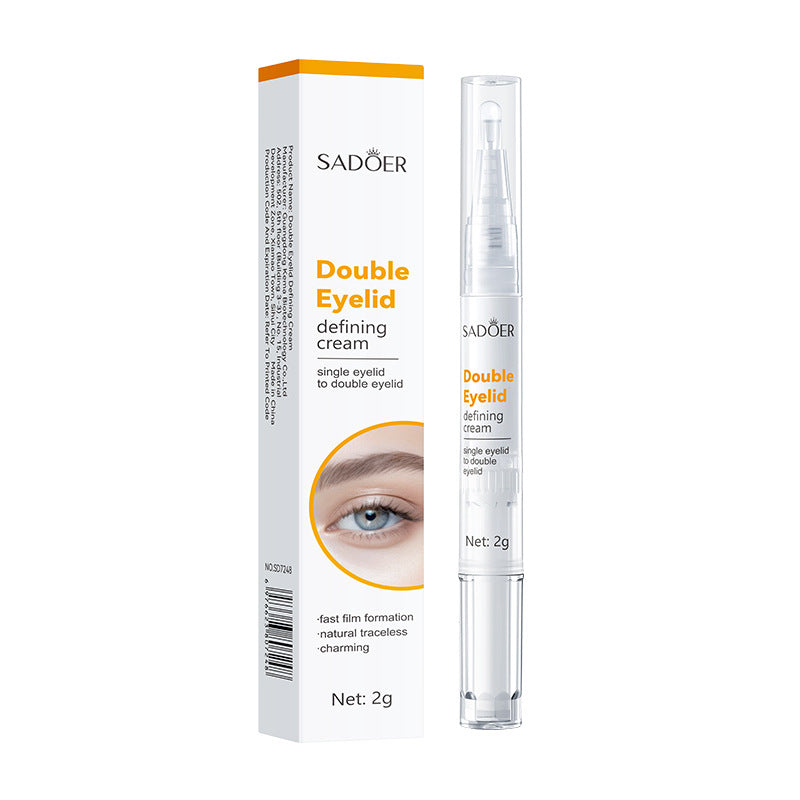 Cross-border Double Eyelid Shaping Cream2g Natural Traceless Styling Refreshing Setting Cream Export Manufacturer Wholesale - 图片 6