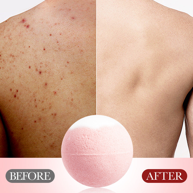 Rose Bath Salt Balls SADOER Deep Cleansing Body Universal Bath Ball Cross-Border Foreign Trade Wholesale - 图片 5