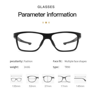 New Sports Leg Glasses Wholesale In Stock Export TR New Frame Eyeglasses