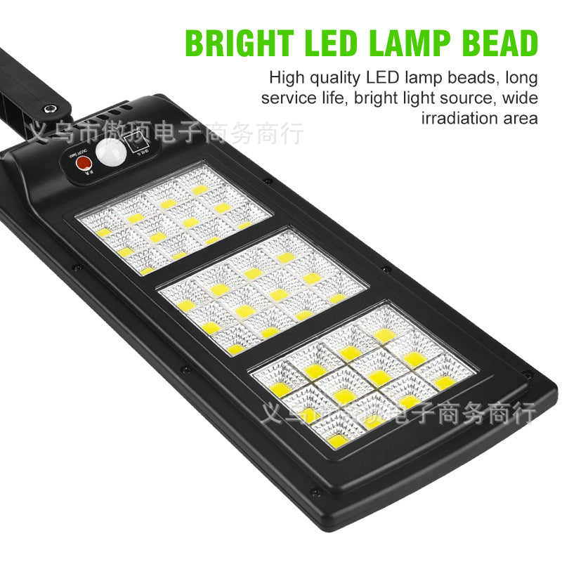 Outdoor Solar Lights LED Wall Lamp Human Body Induction Street Light Waterproof Garden Light Remote Control Courtyard Light Wall Lamp - 图片 13