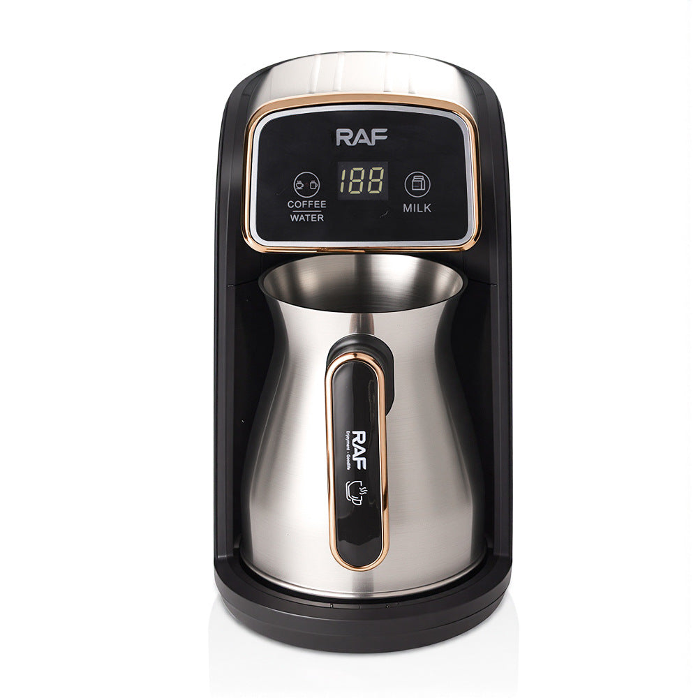 RAF Home Heating Stainless Steel New Turkish Coffee Pot Portable Office Coffee and Tea Maker R156 - 图片 5