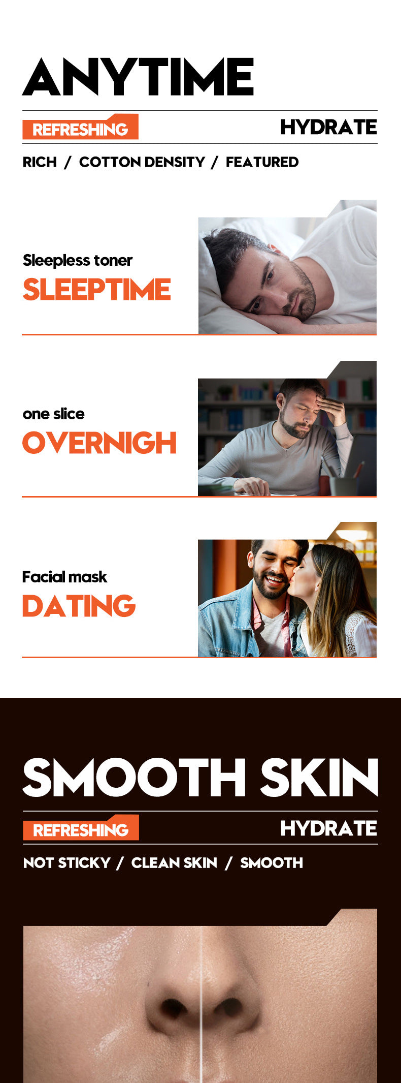 Men's lotion SADOER Cool and Refreshing Men's Vaseline Hydrating Toner Lotion Cross-Border Wholesale - 图片 22