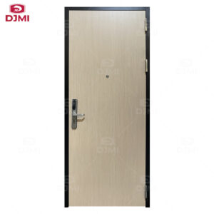 Fire Protection Certification Modern New Designs Bedroom Metal Frame Interior Solid Wooden Room Doors for Houses