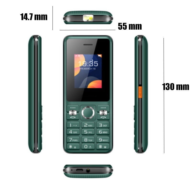 5092 Dual Card GSM 2G Straight board student elderly phone with buttons, camera, and long standby time - 图片 11
