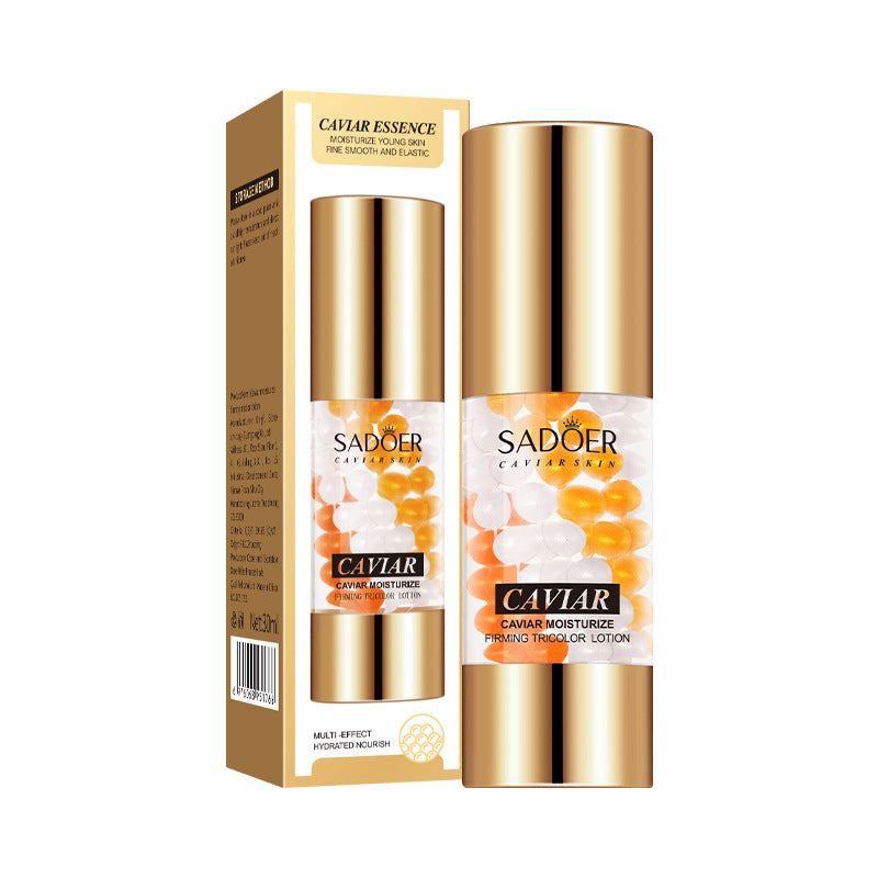 Caviar Essence Milk30mlSADOER Moisturizing and hydrating three-color lotion cross-border foreign trade wholesale - 图片 5