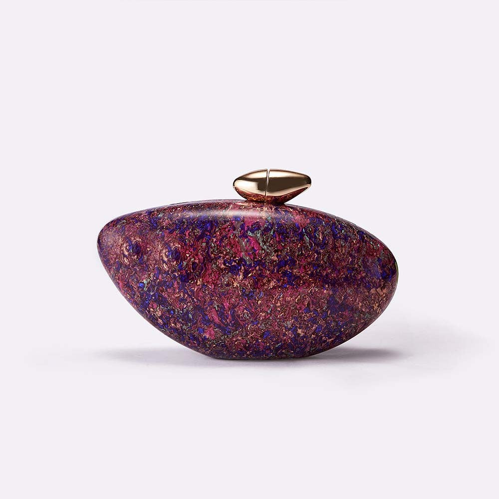 European and American Trend New Style Bag for Women Fashionable Light Luxury Versatile Bullet Head Acrylic Simple Evening Bag Clutch for Women