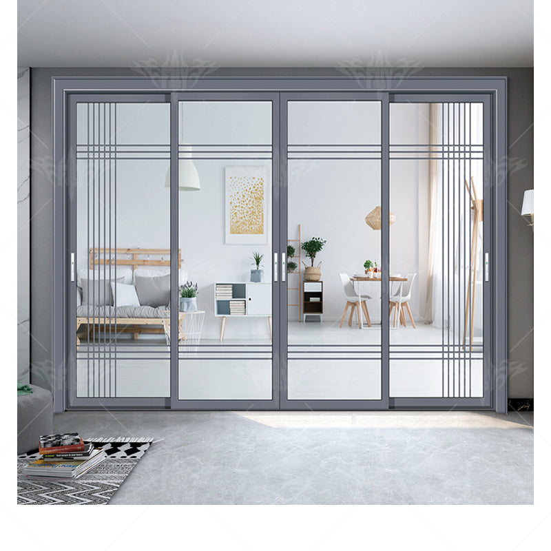 DJMI High Quality Energy Efficient Sliding Door & Aluminium Double Tempered Glass Sliding Doors - 图片 5