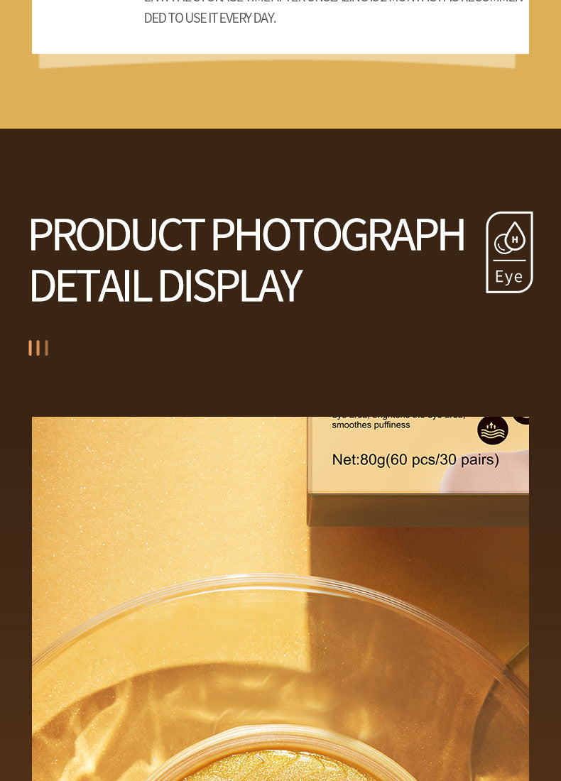 Eye Mask Box Set SADOER Hydrating and moisturizing eye care products Cross-Border Foreign Trade Live Wholesale - 图片 26