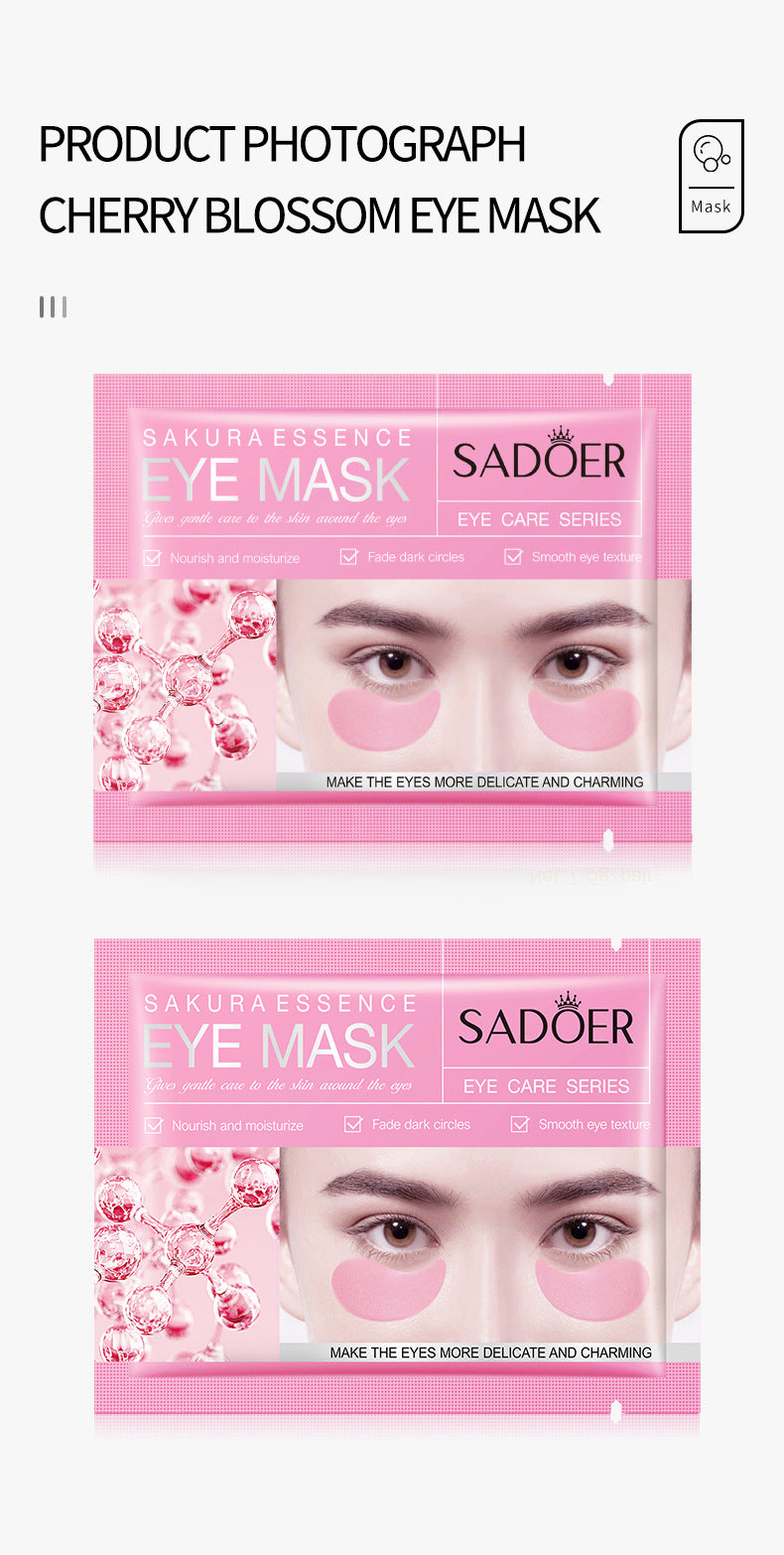 Eye Mask SADOER Caviar Eye Mask Pack Moisture replenishment Cross-border Foreign Trade Skincare Wholesale - 图片 26