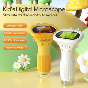 Children's Portable Optical Microscope Magnifier Toy Handheld Mini Student Experiment Science Handheld Microscope