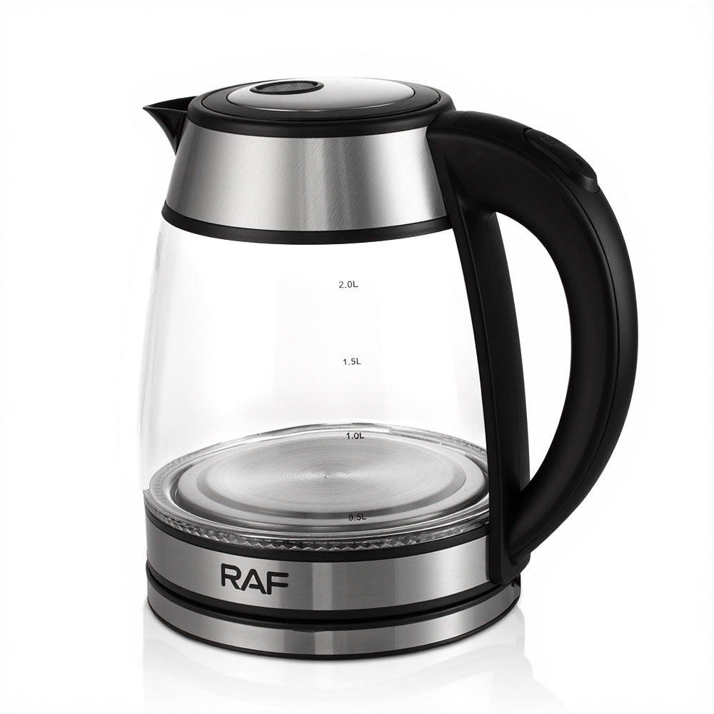RAF European Standard Glass Electric Kettle Household Electric Kettle Automatic Power-off Kettle Health Kettle Wholesale R7884 - 图片 11