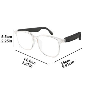 Smart Glasses Bluetooth Glasses Sunglasses Polarized Anti-UV Anti-Blue Light Listening to Music and Talking