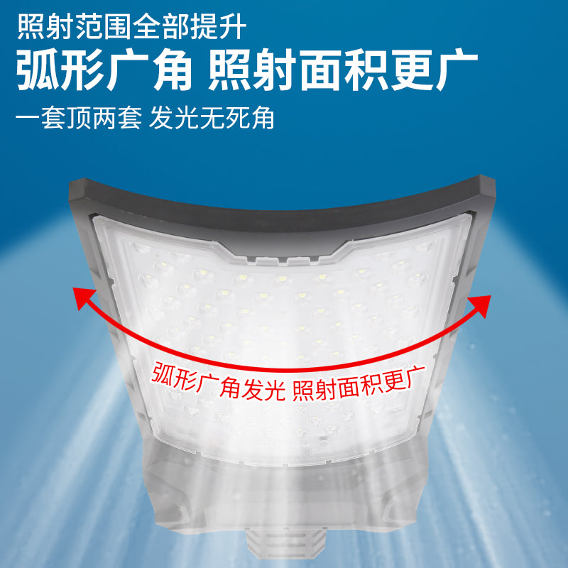 Lighting Time 2-in-1 Solar Street 60w Garden Light Power Supply Security Channel Wall Light - 图片 14