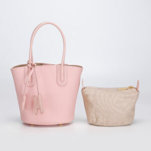 Korean Style Basket Handbag for Women, Versatile Bucket Crossbody Bag, Spring and Autumn Textured Trendy Shoulder Bag for Women