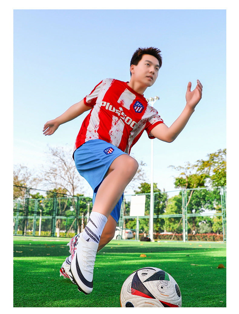 New Large Size Long Spike Football Shoes Low Top Youth Competition Training Student Football Sports Shoes - 图片 38