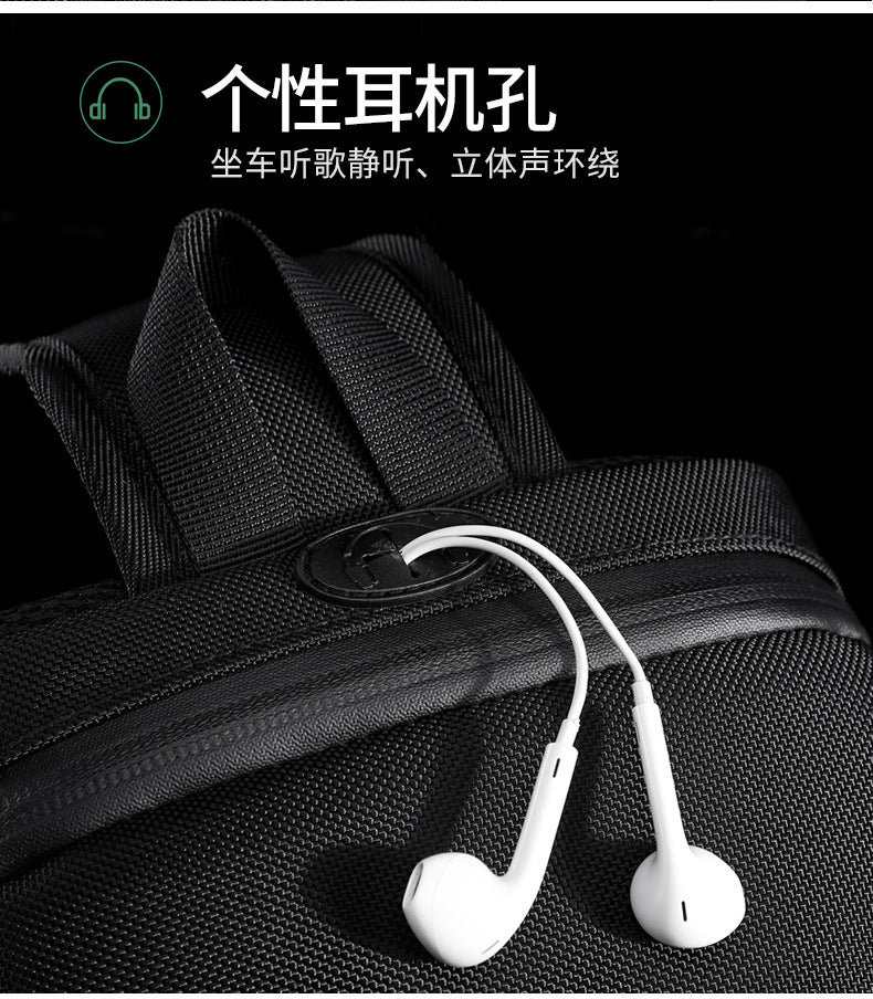 OZUKO Men's Functional Chest Bag Waterproof Crossbody Bag Multifunctional Shoulder Bag Outdoor Sports Large Capacity Trendy Bag - 图片 20