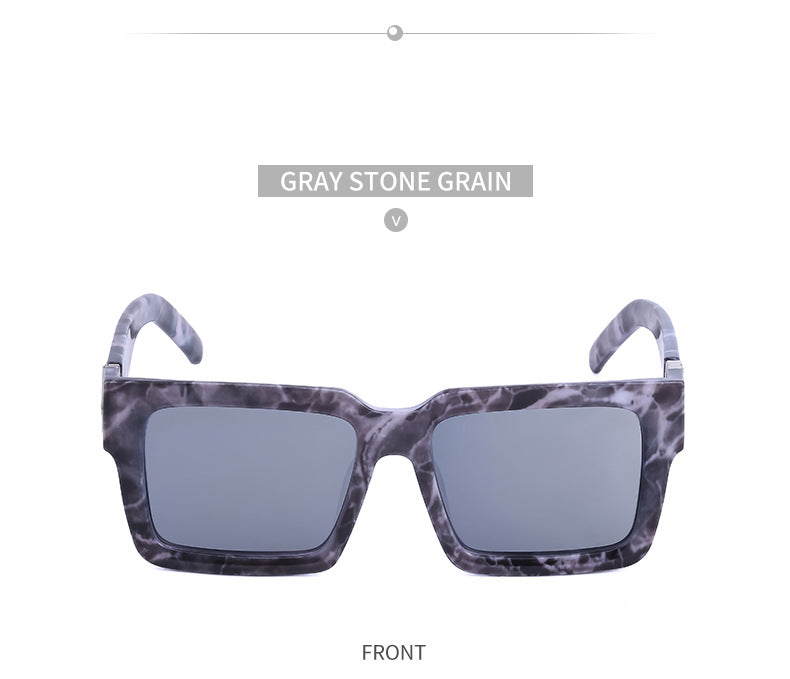 20252024 New Rich Man Sunglasses Men Trendy High-end Square Frame Sunglasses Men Glasses sunglass - 图片 35