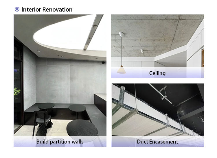 20mm High-Strength Calcium Silicate Board Class a Fireproof Durable Lightweight Eco-Friendly for Modern Exterior Interiors - 图片 14